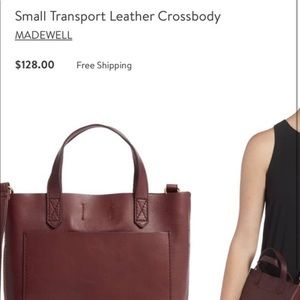 Madewell Small Transport Leather Crossbody